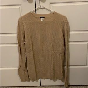 J. Crew cable knit sweater